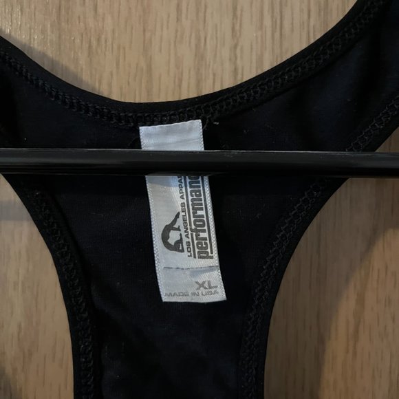 Los Angeles Apparel RAW301 Racerback Sports Bra - Picture 3 of 6